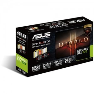 ASUS GeForce GTX 670 DirectCU II OC 2GB GDDR5 256-bit