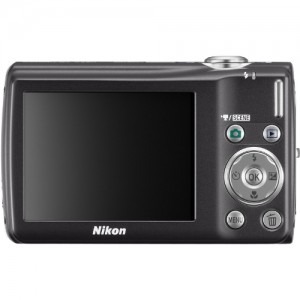 Nikon COOLPIX S220 black + Husa + SD 2 GB