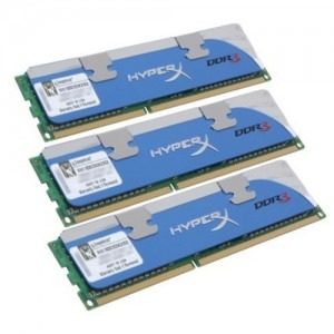 Kingston 3GB DDR3 1800Mhz CL9 Triple Channel Kit