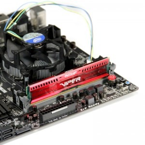 Patriot ViperX 3 Low Profile Red 32GB DDR3 1600MHz CL10 Quad Channel Kit 1.5v