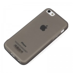 USAMS Protectie pentru spate Jelly Series pentru iPhone 5C Black
