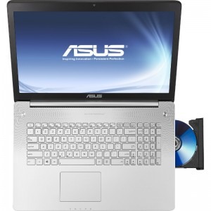 ASUS 17.3" N750JK-T4185D, FHD IPS, Procesor Intel® Core™ i7-4710HQ 2.5GHz Haswell, 8GB, 1TB + 24GB SSD, GeForce GTX 850M 4GB, Grey