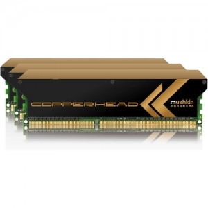 Mushkin 6GB DDR3 1600MHz CL6 Copperhead triple channel kit