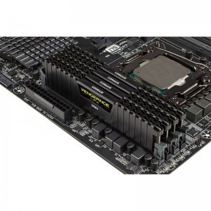 Corsair Vengeance LPX Black 16GB DDR4 2400MHz CL14 Quad Channel Kit