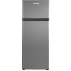 Frigider Heinner HF-H2206XF+, 206 L, Clasa F, Termostat ajustabil, Iluminare LED, 143 cm, Inox
