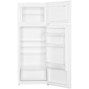 Heinner HF-H2206F+, 206 L, Clasa F, Termostat ajustabil, Iluminare LED, 143 cm, Alb