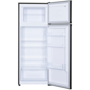 Heinner HF-H2206BKE++, 206 L, Clasa E, Termostat ajustabil, Iluminare LED, 143 cm, Negru
