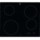 Plita incorporabila Electrolux LIB60424CK, Inductie, 4 zone de gatit, Control Touch, Booster, 60 cm, Negru
