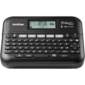 Imprimanta Brother PT-D460BTVP, Termica, Monocrom, Banda 18 mm, Bluetooth