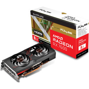 Sapphire Radeon RX 7600 PULSE 8GB GDDR6 1‎28-bit