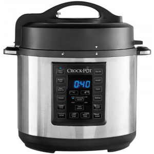 Crock-Pot Multicooker, Express CSC051X, 1000W, 5.6L, Argintiu
