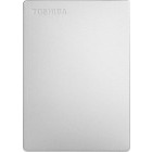 Hard disk extern Toshiba Canvio Slim 2TB USB 3.0 Silver