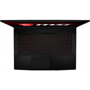 MSI Gaming 15.6'' GF63 Thin 10SCXR, FHD 144Hz, Procesor Intel® Core™ i7-10750H (12M Cache, up to 5.00 GHz), 8GB DDR4, 512GB SSD, GeForce GTX 1650 4GB, Free DOS, Black