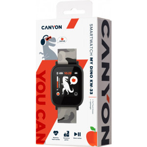 Canyon MyDino KW-33, culoare negru camuflaj