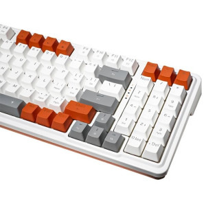 Redragon Gloria RGB White Red Switch Mecanica