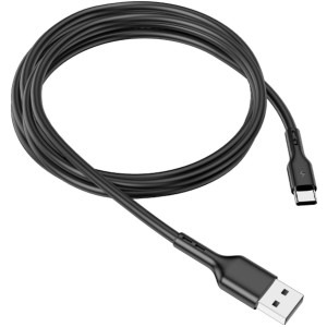 Lamtech USB Male la USB-C Male, 2.1A 2 m, Black