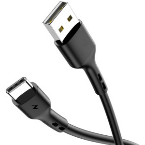 Lamtech USB Male la USB-C Male, 2.1A 3 m, Black