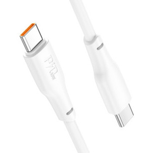 Lamtech USB-C Male la USB-C Male, 60W 1 m, White