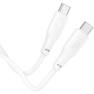 Lamtech USB-C Male la USB-C Male, 60W 2 m, White