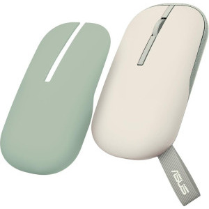 Bonus Mouse ASUS Marshmallow MD100 Wireless & Bluetooth Oat Milk/Green Tea Latte