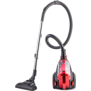 Daewoo fara sac, putere 800 W, 1.5 L, 140 W, aspiratie ciclonica, perie standard + 2 perii mici, Rosu