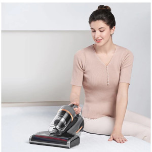 Jimmy antiacarieni BX7 Pro, putere 700W, tehnologie inteligenta pentru detectarea prafului si a acarienilor, sterilizare UV si ultrasunete, Gri, de mana, 0.5L