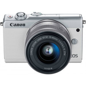 Canon EOS M100 kit EF-M 15-45mm f/3.5-6.3 IS STM White