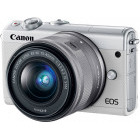Aparat foto Canon EOS M100 kit EF-M 15-45mm f/3.5-6.3 IS STM White