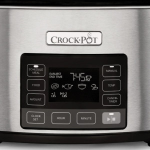 Crock-Pot Slow cooker CSC066X-01, 240W, 5.6L, Inox/Negru