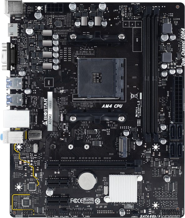 Placa de baza Biostar A32M2