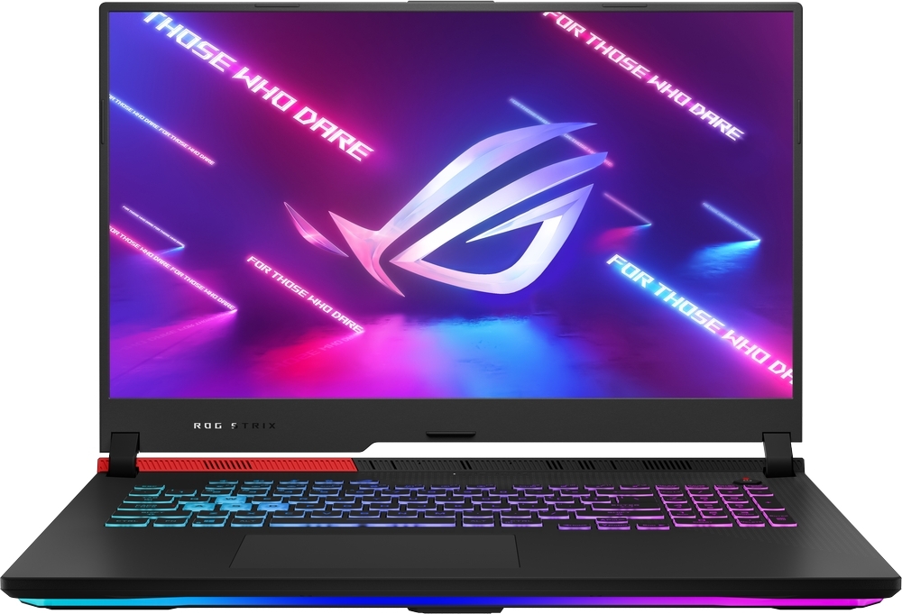 Laptop ASUS Gaming 17.3'' ROG Strix G17 Advantage Edition G713QY, QHD 165Hz, Procesor AMD Ryzen™ 9 5900HX (16M Cache, up to 4.6 GHz), 16GB DDR4, 1TB SSD, Radeon RX 6800M 12GB, No OS, Original Black