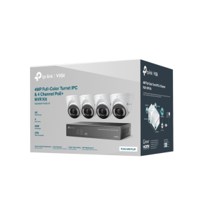 TP-LINK VIGI NK4P-T4425-2T + 4 Camere