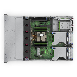 HP ProLiant DL345 Gen11 2U, Procesor AMD EPYC™ 9115 2.6GHz, 64GB RDIMM RAM, 2x 960GB SATA 6G SSD, MR416i‑p, 8x Hot Plug LFF