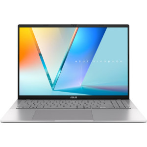 Laptop ASUS 16'' Vivobook S16 M3607HA, WUXGA 144Hz, Procesor AMD Ryzen™ 5 220 (16M Cache, up to 4.90 GHz), 16GB DDR5, 1TB SSD, AMD Radeon 740M, No OS, Cool Silver
