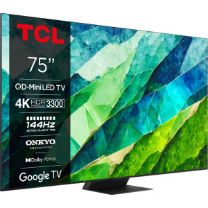 TCL Smart TV Mini LED 75C855 Seria C855 189cm 4K UHD HDR