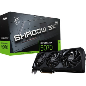MSI GeForce RTX 5070 SHADOW 3X OC 12GB GDDR7 192-bit DLSS 4.0