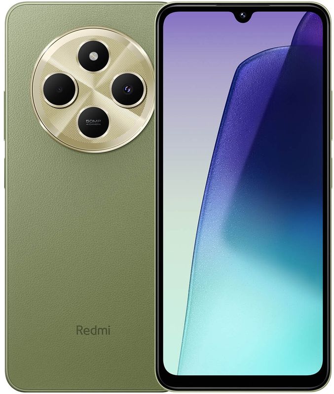Smartphone Xiaomi Redmi 14C, 256GB, 8GB RAM, Dual SIM, 4G, Tri-Camera, Green
