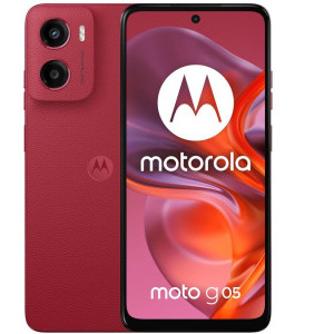 Smartphone Motorola Moto g05, 64GB, 4GB RAM, Dual SIM, 4G, Plum Red
