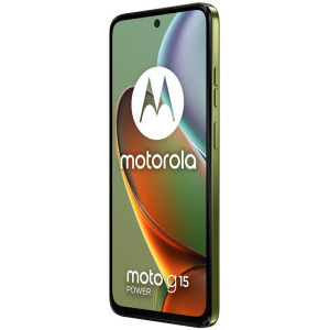 Motorola Moto g15, 128GB, 8GB RAM, Dual SIM, 4G, Tri-Camera, Iguana Green