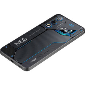 ZTE nubia Neo 3 GT, 256GB, 24GB RAM (12GB + 12GB extensibili), Dual SIM, 5G, Tri-Camera, Interstellar Gray