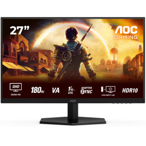 Monitor LED AOC Gaming AGON Q27G42XNE 27 inch QHD VA 0.5 ms 180 Hz HDR