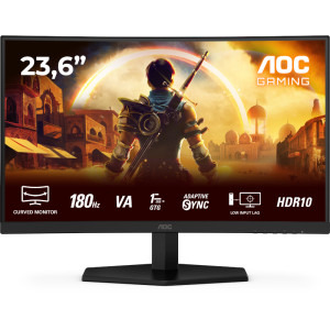 Monitor LED AOC Gaming AGON C24G42E Curbat 23.6 inch FHD VA 0.5 ms 180 Hz HDR