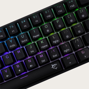 White Shark SHINOBI v2 Outemu Brown Switch Mecanica Black
