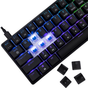 White Shark SHINOBI v2 Outemu Blue Switch Mecanica Black