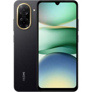 Smartphone Xiaomi Redmi A5, 128GB, 4GB RAM, Dual SIM, 4G, Tri-Camera, Midnight Black + Xiaomi High-capacity pen
