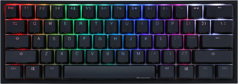 Tastatura Gaming Ducky One 2 mini V2 RGB Cherry MX Blue Mecanica