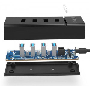 Orico W6PH4-U3 USB 3.0, negru
