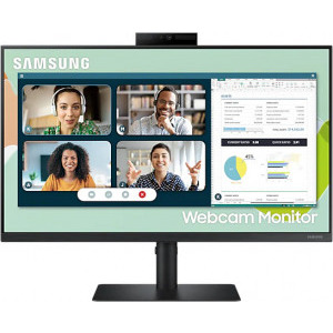 Samsung LS24A400VEUXEN 24 inch FHD IPS 5 ms 75 Hz Webcam FreeSync