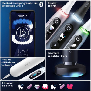 Oral-B Periuta de dinti electrica iO9 Roz + Trusa de calatorie