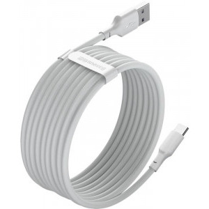 Baseus TZCATZJ-02, USB Male la USB-C Male, 1.5 m, White, 40W, amperaj maxim suportat 5A (set 2 bucati)
